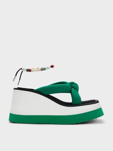 Charles & Keith - Tana Knotted Crossover Wedges - Charles & Keith - Modalova