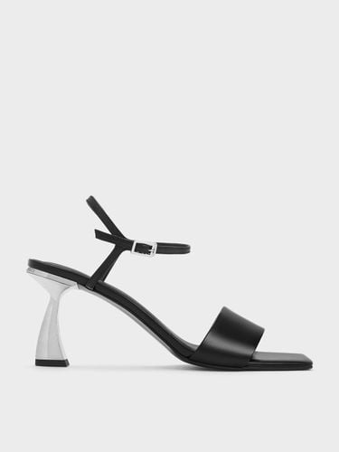 Charles & Keith - Open Toe Curved Heel Sandals - Charles & Keith - Modalova