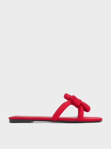 Charles & Keith - Clover-Knot Slide Sandals - Charles & Keith - Modalova