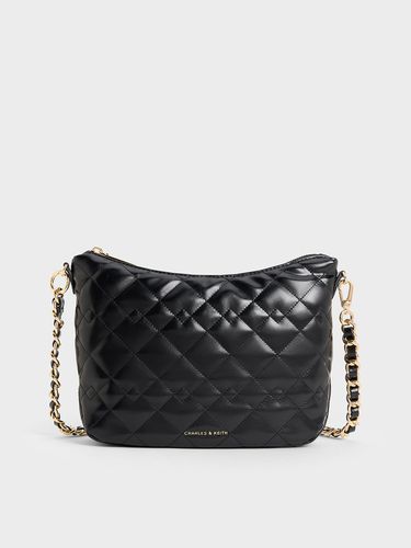 Charles & Keith - Duo Quilted Slouchy Hobo Bag - Charles & Keith - Modalova