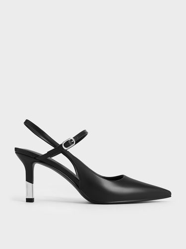 Charles & Keith - Two-Tone Heel Slingback Pumps - Charles & Keith - Modalova