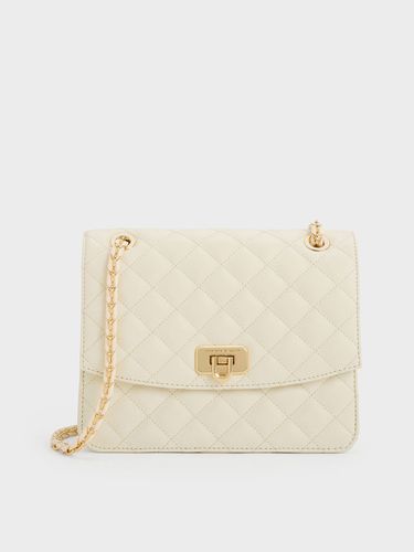 Charles & Keith - Cressida Quilted Chain Strap Bag - Charles & Keith - Modalova