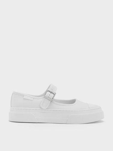 Charles & Keith - Two-Tone Mary Jane Sneakers - Charles & Keith - Modalova