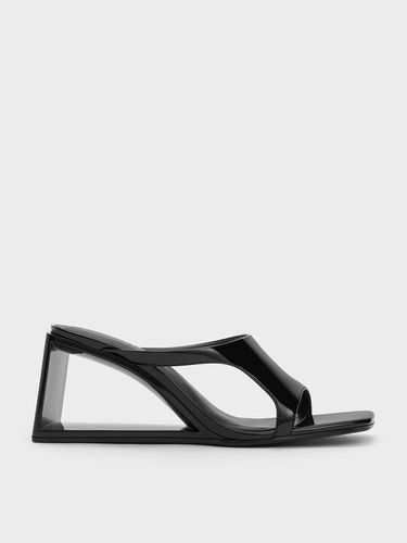 Charles & Keith - Xeli Triangle-Heel Mules - Charles & Keith - Modalova