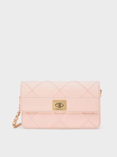 Charles & Keith - Eleni Quilted Crossbody Bag - Charles & Keith - Modalova