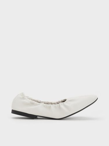 Charles & Keith - Ruched Ballerina Flats - Charles & Keith - Modalova