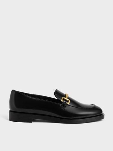 Charles & Keith - Metallic Accent Loafers - Charles & Keith - Modalova