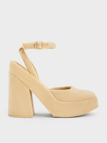 Charles & Keith - Loey Ankle-Strap Platform Pumps - Charles & Keith - Modalova