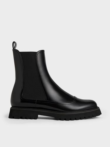 Charles & Keith - Ridged-Sole Chelsea Boots - Charles & Keith - Modalova