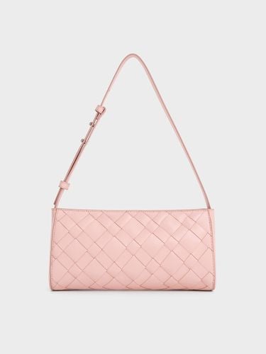 Charles & Keith - Ivette Woven Elongated Shoulder Bag - Charles & Keith - Modalova