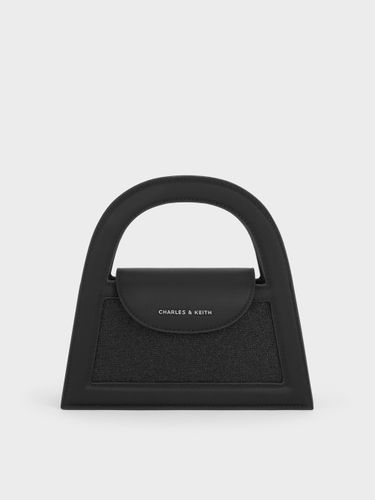 CHARLES & KEITH - Este Glittered Top Handle Bag - Charles & Keith - Modalova