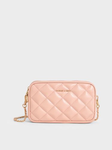 Charles & Keith - Mini Apfra Quilted Crossbody Bag - Charles & Keith - Modalova