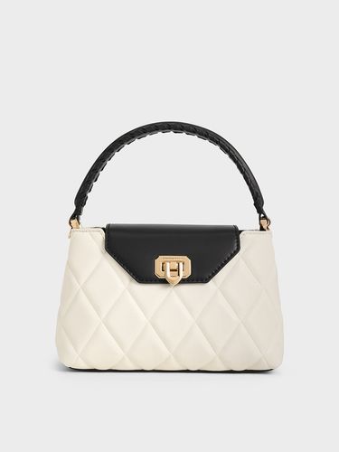 Charles & Keith - Arwen Quilted Braided-Strap Top Handle Bag - Charles & Keith - Modalova