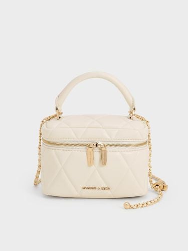 Charles & Keith - Arwen Quilted Top Handle Vanity Bag - Charles & Keith - Modalova