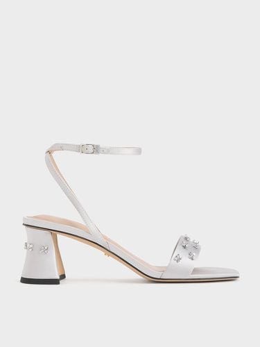 Charles & Keith - Recycled Polyester Beaded Heeled Sandals - Charles & Keith - Modalova