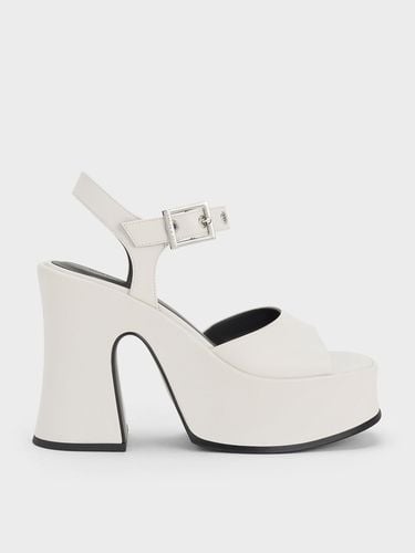 Charles & Keith - Jocelyn Grommet Ankle-Strap Platform Sandals - Charles & Keith - Modalova