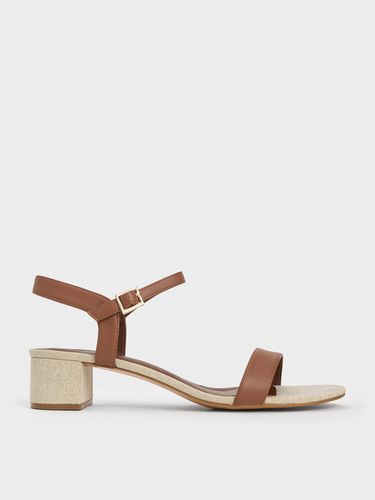 Charles & Keith - Block Heel Ankle-Strap Sandals - Charles & Keith - Modalova