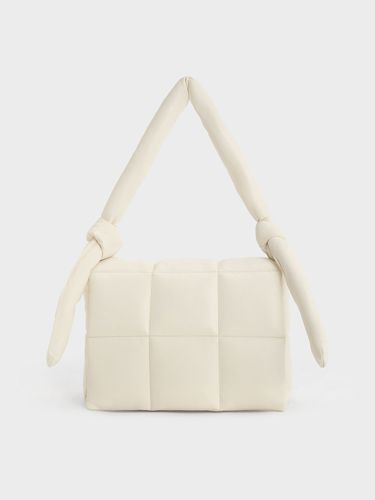 Charles & Keith - Errya Quilted Puffy Crossbody Bag - Charles & Keith - Modalova