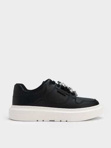 Charles & Keith - Gem-Embellished Platform Sneakers - Charles & Keith - Modalova