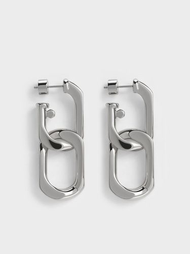 Charles & Keith - Gabine Chain-Link Drop Earrings - Charles & Keith - Modalova