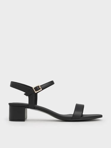 Charles & Keith - Block Heel Ankle-Strap Sandals - Charles & Keith - Modalova