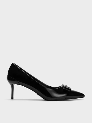 Charles & Keith - Leather Pointed-Toe Heels - Charles & Keith - Modalova