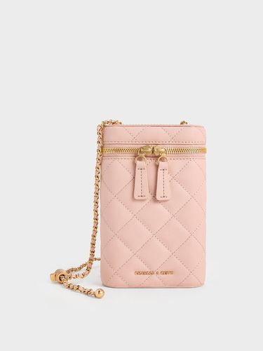 Charles & Keith - Mini Apfra Quilted Elongated Bag - Charles & Keith - Modalova