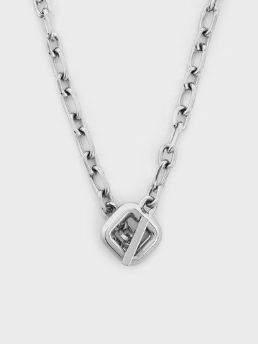 Charles & Keith - Toggle-Clasp Chain-Link Necklace - Charles & Keith - Modalova