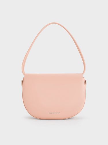 Charles & Keith - Elora Curved Top Handle Bag - Charles & Keith - Modalova