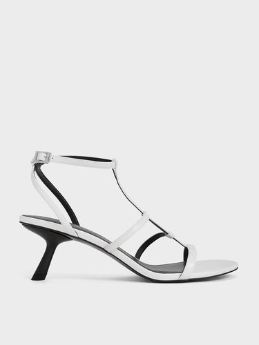 Charles & Keith - Clara Asymmetric T-Bar Sandals - Charles & Keith - Modalova