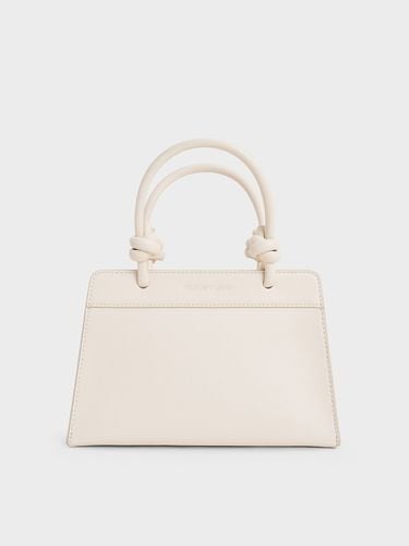 Charles & Keith - Sabine Knotted-Handle Trapeze Tote Bag - Charles & Keith - Modalova