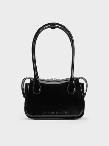 Charles & Keith - Bosie Patent Elongated Top Handle Bag - Charles & Keith - Modalova