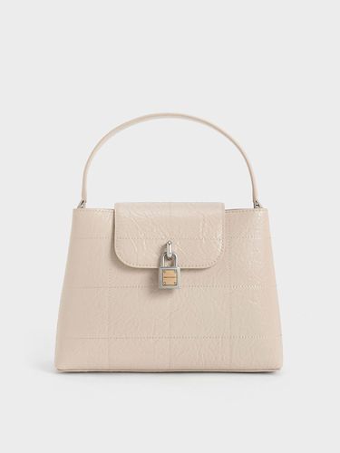 Charles & Keith - Suki Crinkle-Effect Top Handle Bag - Charles & Keith - Modalova