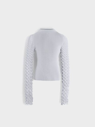 Charles & Keith - Spike Textured Long Sleeve Top - Charles & Keith - Modalova