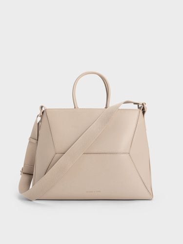 Charles & Keith - Nasrin Geometric Tote Bag - Charles & Keith - Modalova