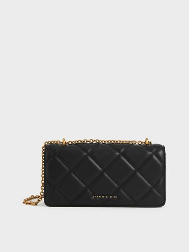 Charles & Keith - Paffuto Chain Handle Quilted Long Wallet - Charles & Keith - Modalova