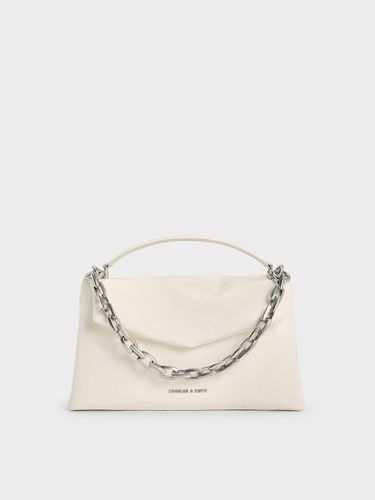 Charles & Keith - Andromeda Chunky-Chain Top Handle Bag - Charles & Keith - Modalova