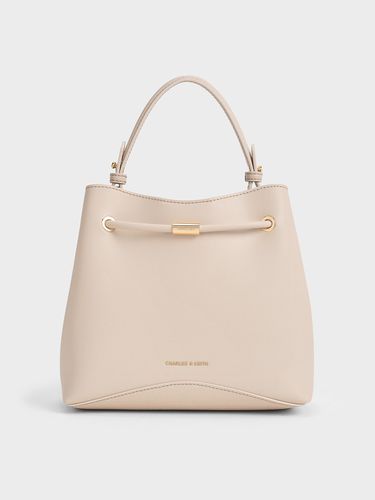 Charles & Keith - Sybill Geometric Bucket Bag - Charles & Keith - Modalova