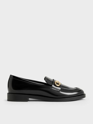 Charles & Keith - Metallic-Accent Loafers - Charles & Keith - Modalova