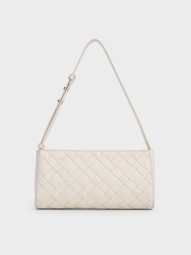 Charles & Keith - Ivette Woven Elongated Shoulder Bag - Charles & Keith - Modalova