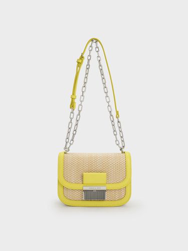 Charles & Keith - Charlot Raffia Chain Strap Bag - Charles & Keith - Modalova