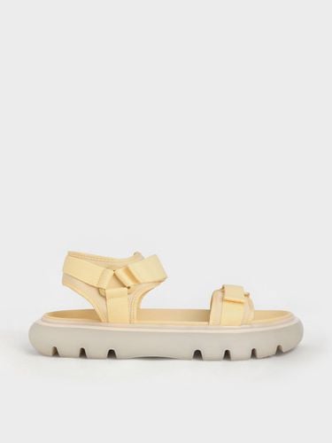 Charles & Keith - Recycled Polyester Velcro-Strap Sports Sandals - Charles & Keith - Modalova