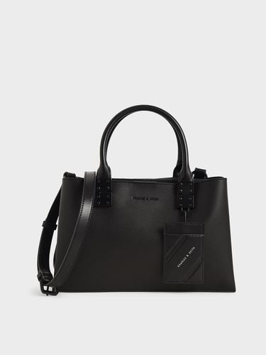 Charles & Keith - Cameron Double Top Handle Bag - Charles & Keith - Modalova