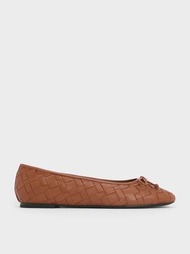 Charles & Keith - Woven Bow Ballet Flats - Charles & Keith - Modalova