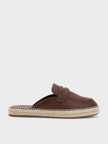 Charles & Keith - Penny Loafer Backless Espadrilles - Charles & Keith - Modalova