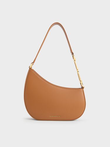 Charles & Keith - Agatha Chain-Accent Shoulder Bag - Charles & Keith - Modalova