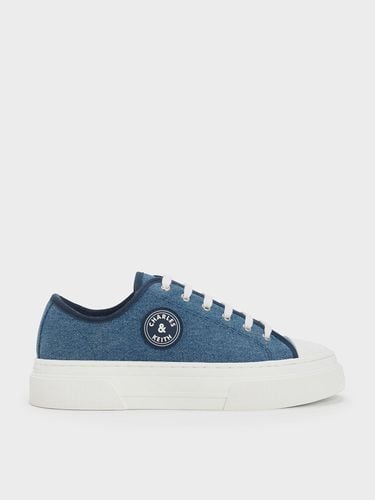 Charles & Keith - Kay Denim Low-Top Sneakers - Charles & Keith - Modalova