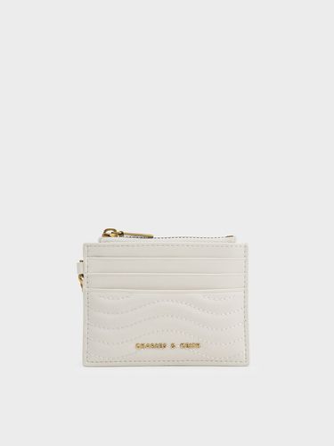 Charles & Keith - Aubrielle Stitch-Trim Zip Card Holder - Charles & Keith - Modalova