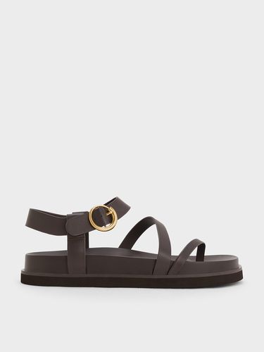 Charles & Keith - Buckled Ankle-Strap Strappy Sandals - Charles & Keith - Modalova