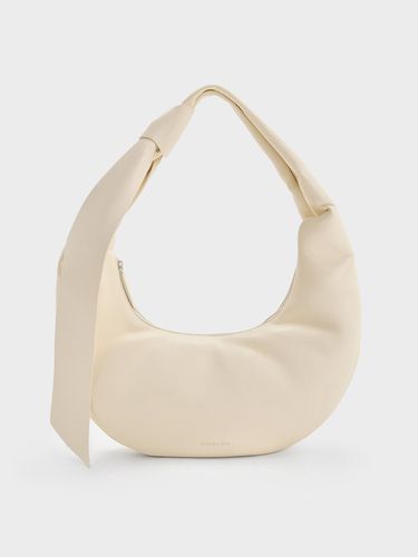 Charles & Keith - Toni Knotted Crescent Hobo Bag - Charles & Keith - Modalova